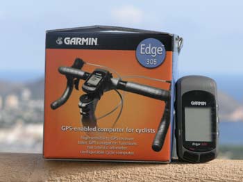 Garmin Edge GPS used on Via de la Plata