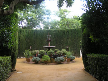 Gardens at Hotel Torre de la Reina