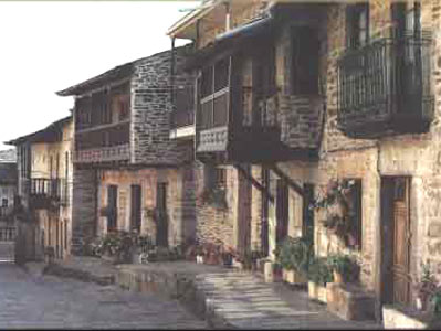 Peubla de Santabria street