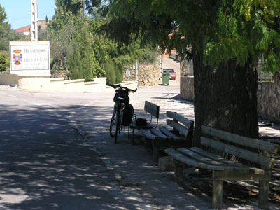 between Merida and Caceres