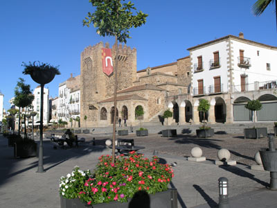 Plaza Major at Caceres
