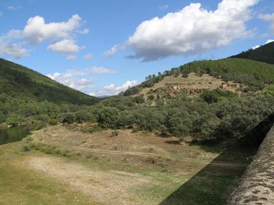 Abandoned village in Extramadura